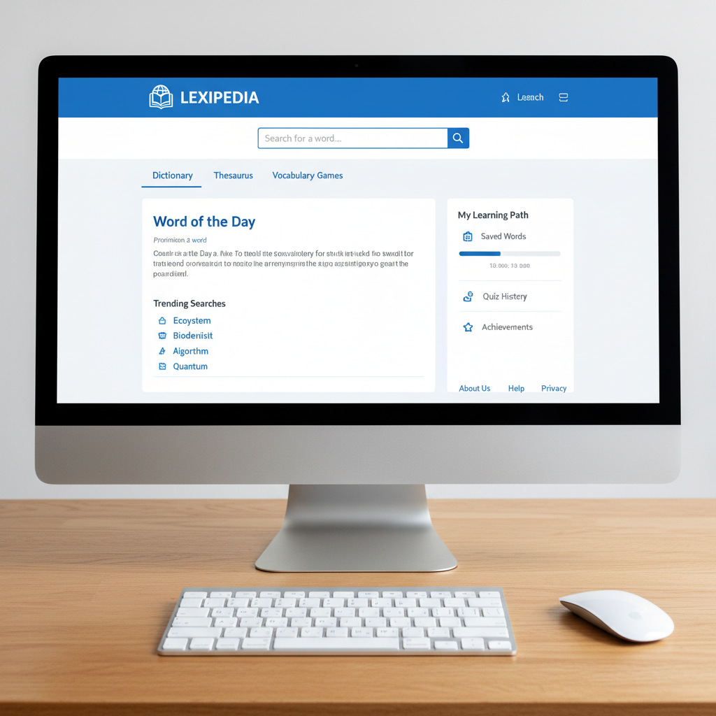 Interfaz de la Plataforma Educativa Lexicán